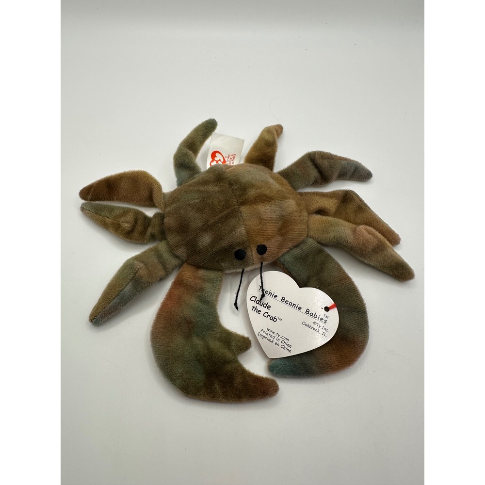 McDonaldsTy Beanie Babies Claude the Crab Plush Toy 1993